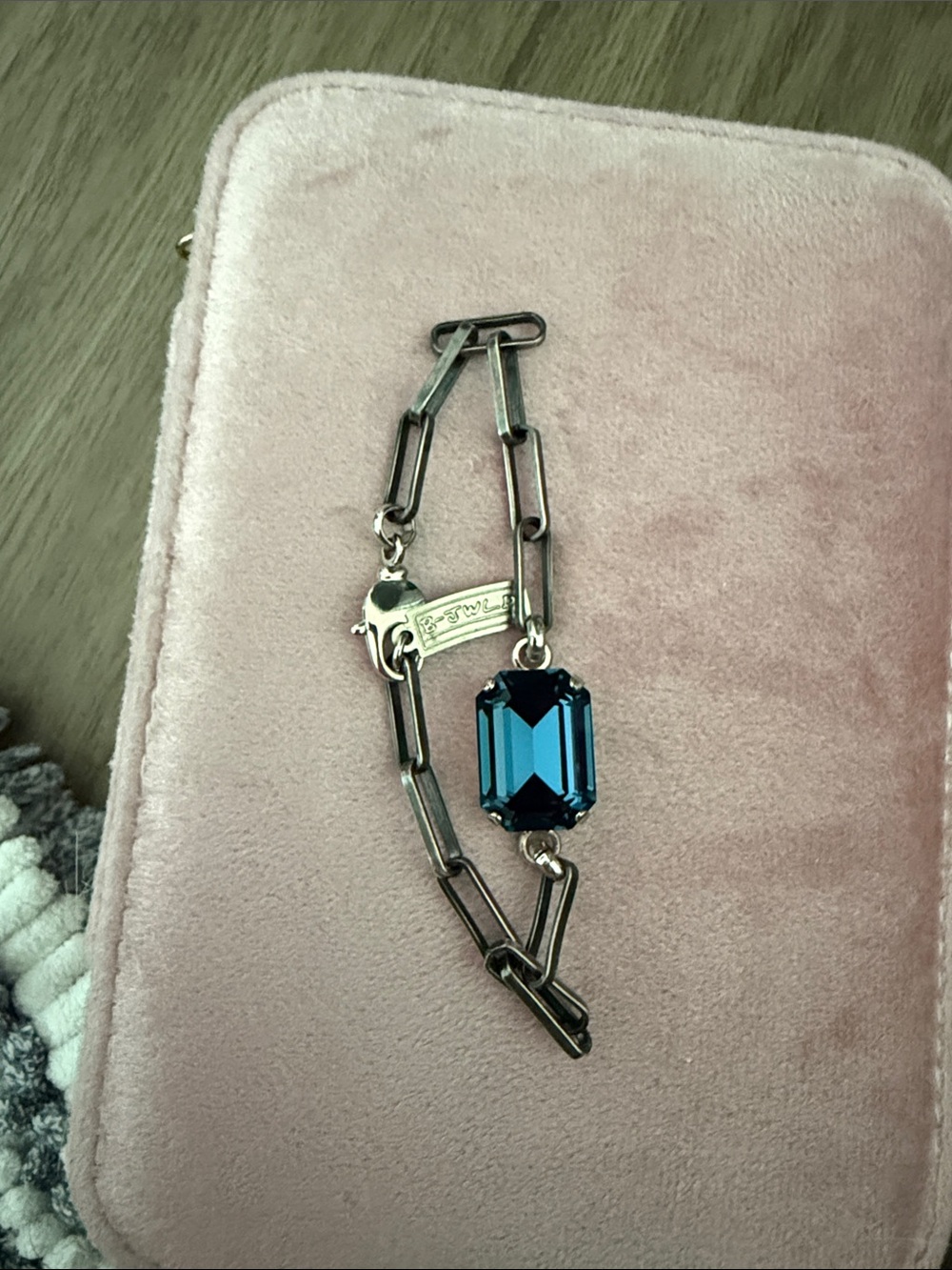 Blue Gem Bracelet